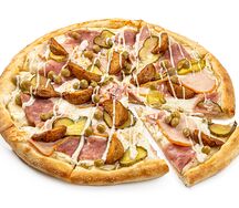 Пицца Оливьешка