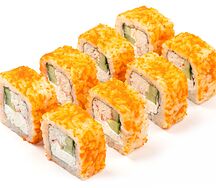 Ролл Калифорния с крабом