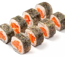 Ролл с лососем