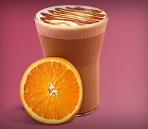 Капучино Апельсин-солёная карамель