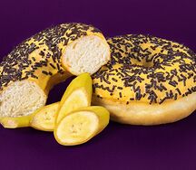 Пончик БананаДон банановый без начинки