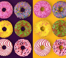 Пончики Новогодний Микс набор L