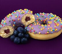 Пончик БлюберриДон с черничной начинкой