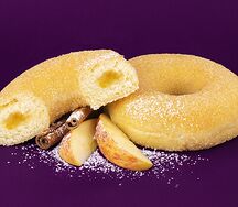 Пончик СиннамонДон с яблочной начинкой и корицей