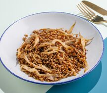 Греча с луком