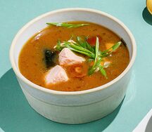 Мисо-суп с лососем