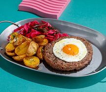 Бифштекс с бэйби-картофелем