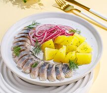 Сельдь с картофелем