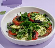 Салат Квели с томатами