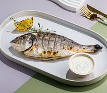 Дорадо на гриле