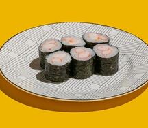 Ролл с креветкой