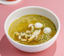 Домашний куриный суп