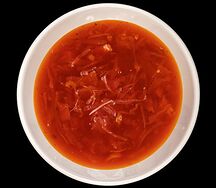 Легкий борщ с фермерской курицей