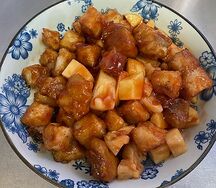 Свинина с ананасами