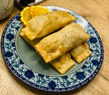 Китайские пирожки из тонкого теста