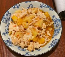 Цыпленок в сладко-остром соусе