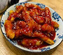 Свинина в кисло-сладком соусе