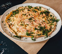 Яичница с ветчиной