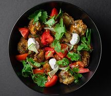 Баклажаны по-азиатски с творожным сыром