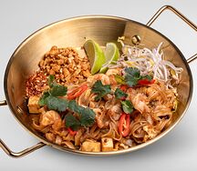 Пад тай с креветками