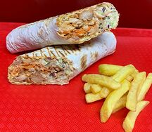 Шаурма От души и картошка фри