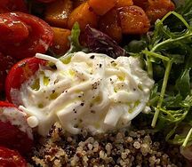 Боул Киноа с тыквой 