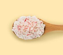 Крабовое мясо с майонезом