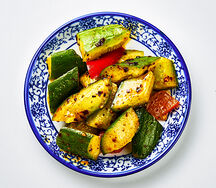 Огурцы с чесноком