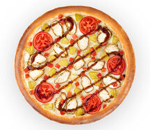 Гавайская с Терияки 40 см традиционное тесто