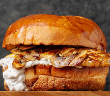 Бургер Кантри Чикен с грибами