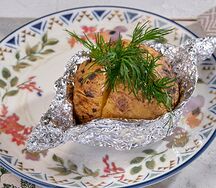 Картофель запеченный в фольге