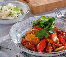 Курица в кисло-сладком соусе