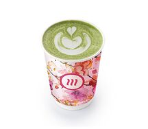 Матча латте зеленая