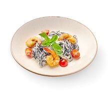 Паста Нери с морепродуктами