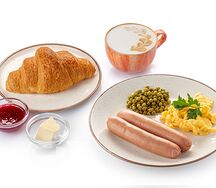 Сытный завтрак