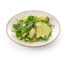 Салат 5 зеленых овощей