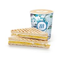 Комбо с тостом Два сыра