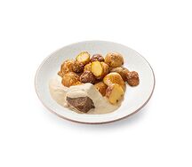 Томлёная говядина в перечном соусе