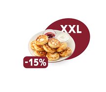 Большая порция сырников