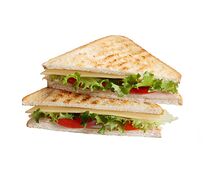 Тост сыр-ветчина