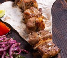 Шашлык из cвинoй шеи