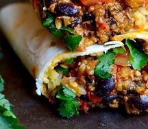 Буррито со свининой среднее