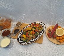 Курица с овощами