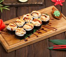 Запеченный ролл Техас