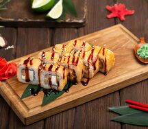 Теплый ролл Барбекю