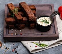 Чесночные гренки