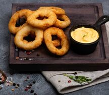 Луковые кольца фри