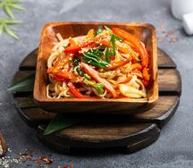 Вок Удон с овощами