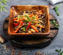 Соба с овощами