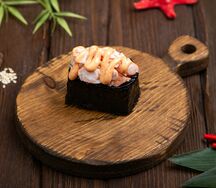 Спайси гункан с креветкой